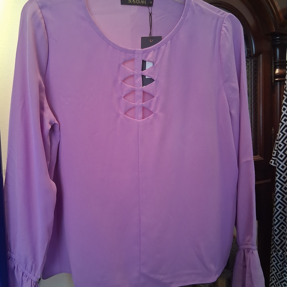 Women's Purple Blouse